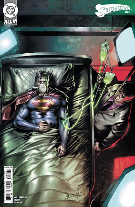 SUPERMAN (2023) #28 CVR E INC 1:25 SALVADOR LARROCA CARD STOCK VAR