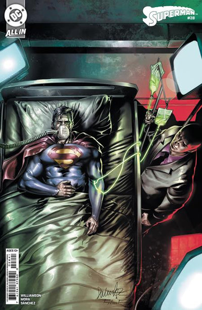 SUPERMAN (2023) #28 CVR E INC 1:25 SALVADOR LARROCA CARD STOCK VAR