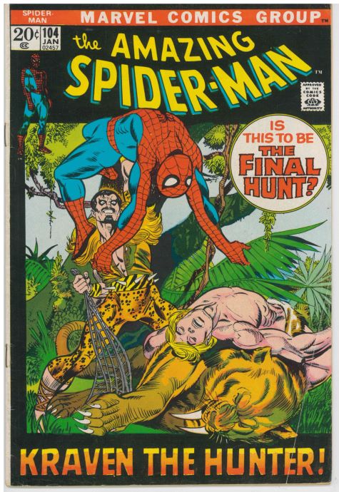 AMAZING SPIDER-MAN (1963) #104 (FN)