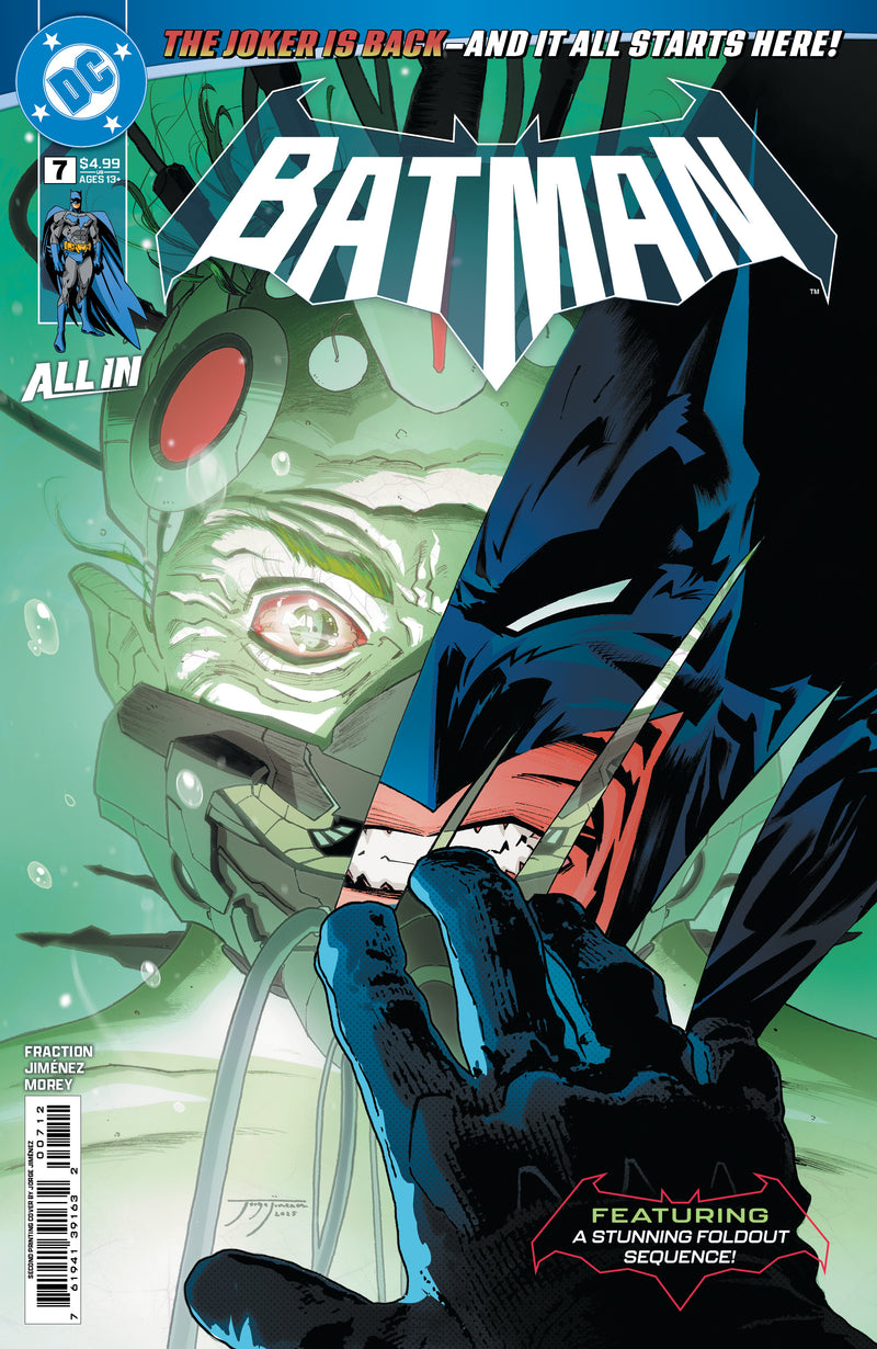 BATMAN (2025) #7 SECOND PRINTING VAR