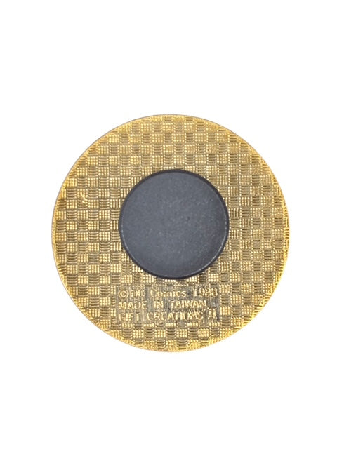 VINTAGE BATMAN LOGO METAL MAGNET ROUND (1988)