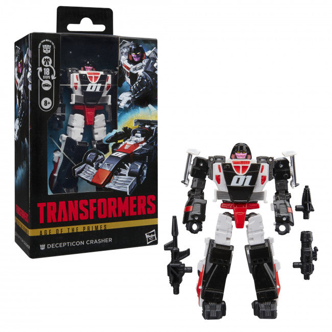 TRANSFORMERS AGE OF THE PRIMES DELUXE CLASS DECEPTICON CRASHER AF