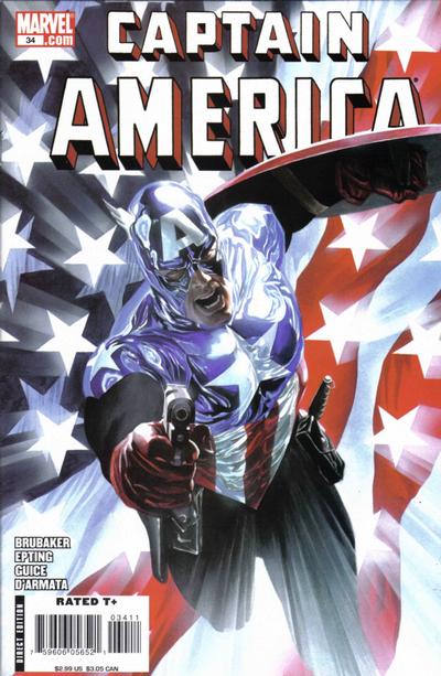 CAPTAIN AMERICA VOL 5 (2004) #34 ALEX ROSS CVR (VF)