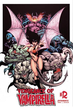 VENGEANCE OF VAMPIRELLA VOL 2 #12 CASTRO BONUS FOC VAR