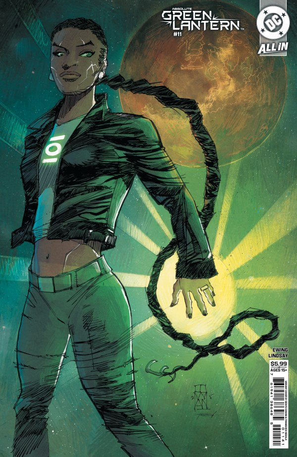 ABSOLUTE GREEN LANTERN (2025) #11 CVR D DENYS COWAN CARD STOCK VAR