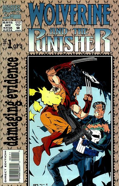 WOLVERINE AND THE PUNISHER DAMAGING EVIDENCE (1993) - SET OF THREE