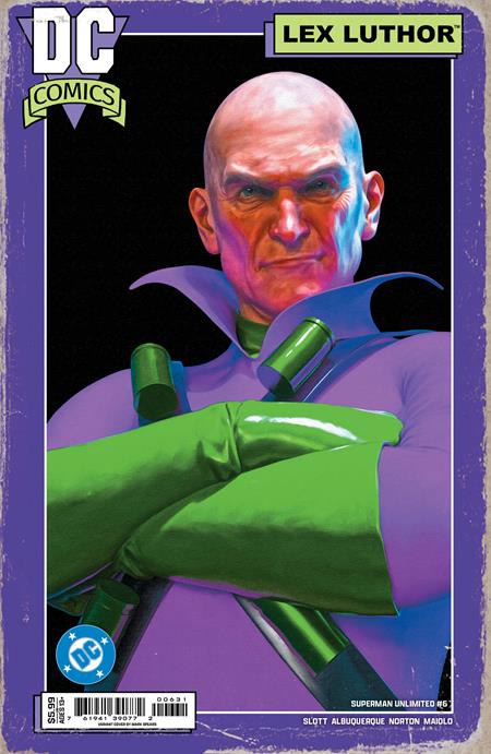 SUPERMAN UNLIMITED (2025) #6 CVR B MARK SPEARS CARD STOCK VAR