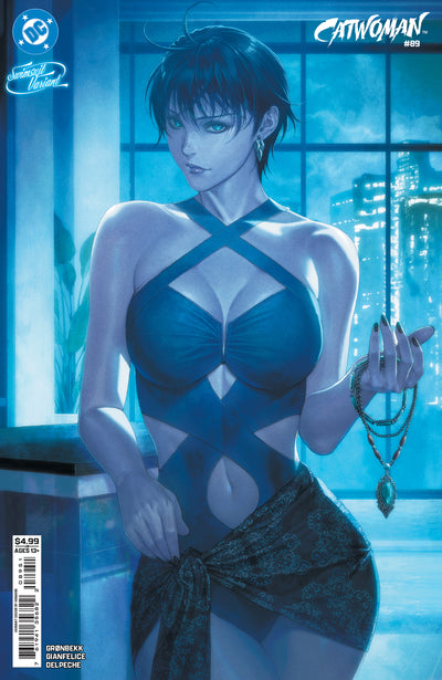 CATWOMAN (2018) #89 CVR E HOMARE SWIMSUIT CARD STOCK VAR