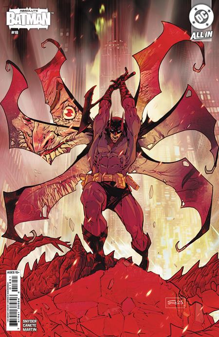 ABSOLUTE BATMAN (2024) #18 CVR E INC 1:25 CARMINE DI GIANDOMENICO CARD STOCK VAR