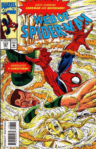 WEB OF SPIDER-MAN (1985) #107 - FIRST APPEARANCE SANDSTORM
