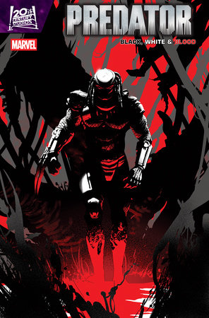 PREDATOR BLACK WHITE & BLOOD (2025) #3 PETE WOODS VAR