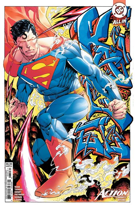 ACTION COMICS (2016) #1080 CVR C MARIO FOCCILLO CARD STOCK VAR