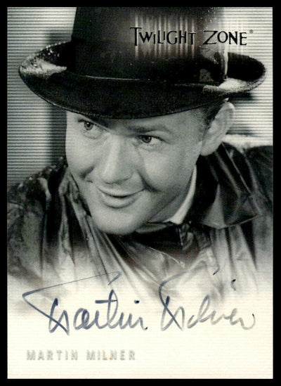 1999 RITTENHOUSE TWILIGHT ZONE SERIES 1 #A-7 MARTIN MILLER AUTO SIGNED