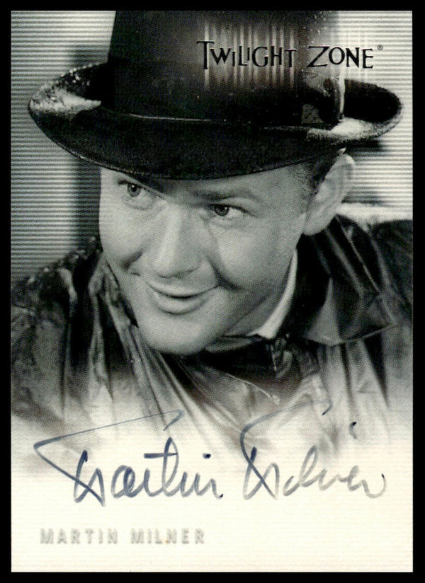 1999 RITTENHOUSE TWILIGHT ZONE SERIES 1 #A-7 MARTIN MILLER AUTO SIGNED