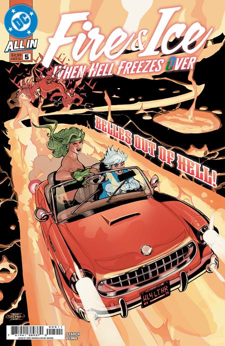 FIRE & ICE WHEN HELL FREEZES OVER (2025) #5 CVR A TERRY DODSON & RACHEL DODSON