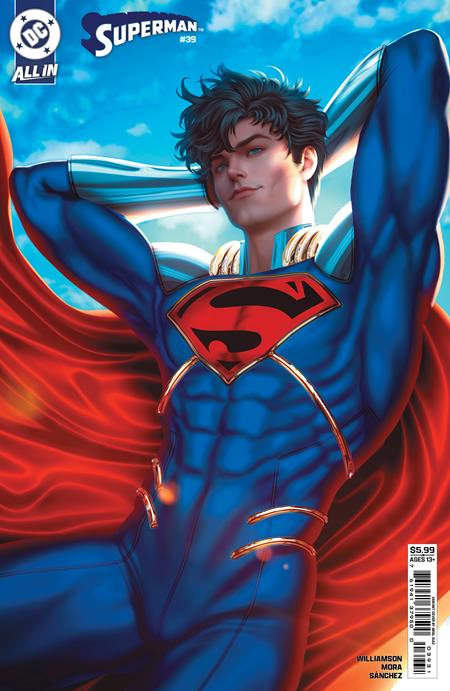 SUPERMAN (2023) #39 CVR C ARIEL DIAZ CARD STOCK VAR (THE REIGN OF THE SUPERBOYS)