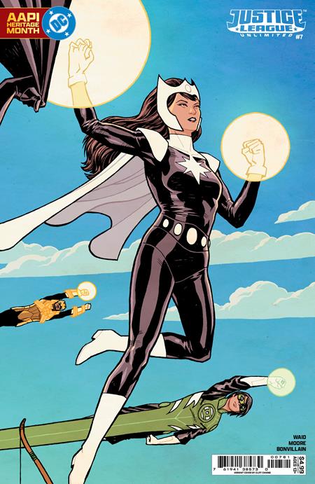 JUSTICE LEAGUE UNLIMITED (2024) #7 CVR F CLIFF CHIANG AAPI HERITAGE MONTH CONNECTING CARD STOCK VAR (WE ARE YESTERDAY)