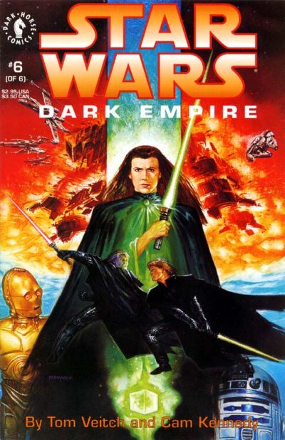 STAR WARS DARK EMPIRE (1991) SET OF SIX