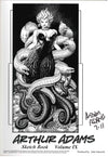 *SIGNED* ARTHUR ADAMS SKETCHBOOK IX (2010)