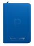 PALMS OFF GAMING COLLECTORS SERIES 9 POCKET BLUE ZIP TOP LOADER BINDER