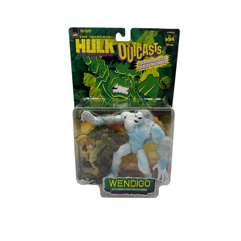 1997 TOYBIZ INCREDIBLE HULK OUTCASTS WEDIGO AF