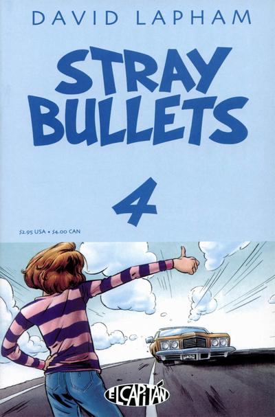 STRAY BULLETS (1995) #4 THIRD PRINTING