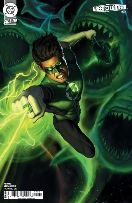 GREEN LANTERN (2023) #27 CVR B AARON BARTLING CARD STOCK VAR (STARBREAKER SUPREMACY)