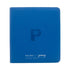 PALMS OFF GAMING COLLECTORS SERIES 12 POCKET BLUE ZIP TRADING CARD BINDER
