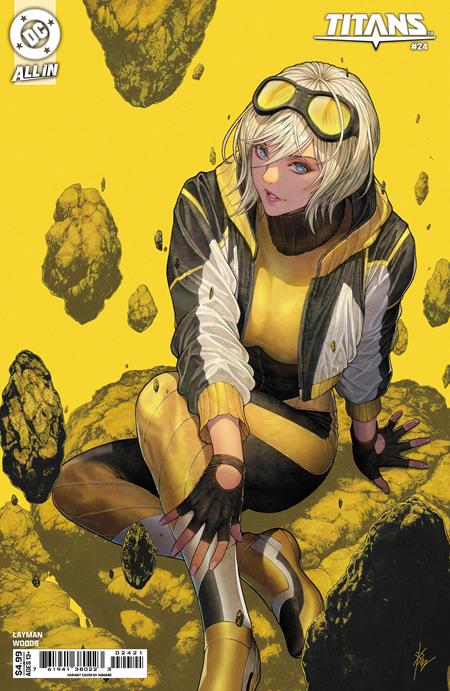 TITANS (2023) #24 CVR B HOMARE CARD STOCK VAR