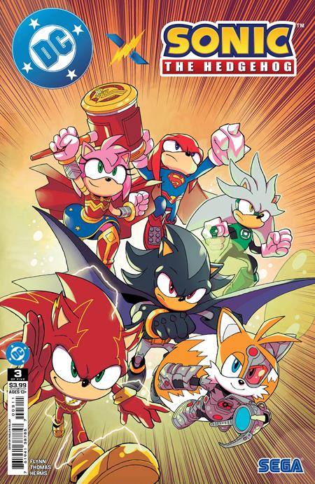 DC X SONIC THE HEDGEHOG (2025) #3 CVR A PABLO M COLLAR