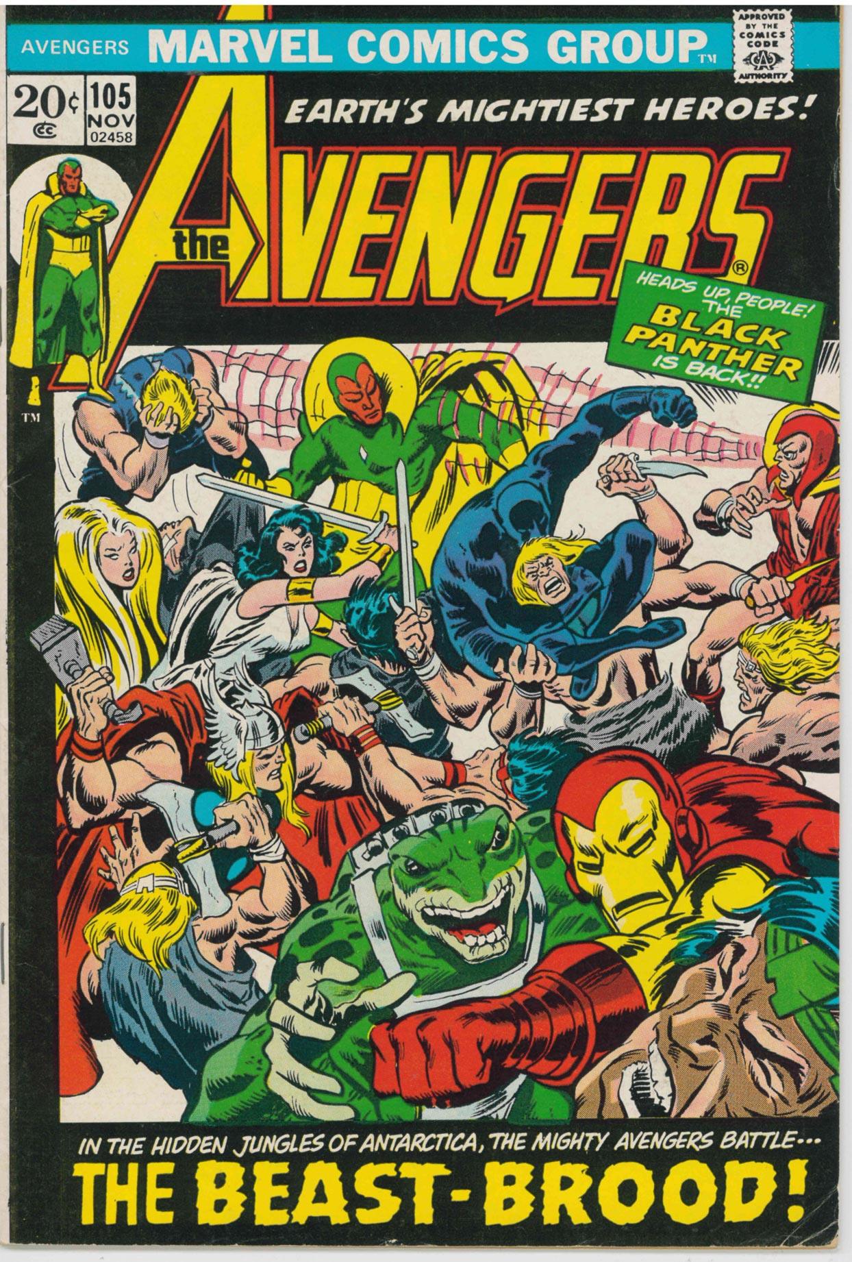 AVENGERS (1963) #105 (FN/VF) - Kings Comics