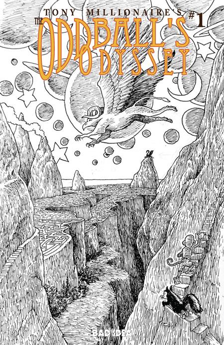 ODDBALLS ODYSSEY (2026) #1 (ONE-SHOT) CVR F INC 1:20 TONY MILLIONAIRE BLACK & WHITE VAR