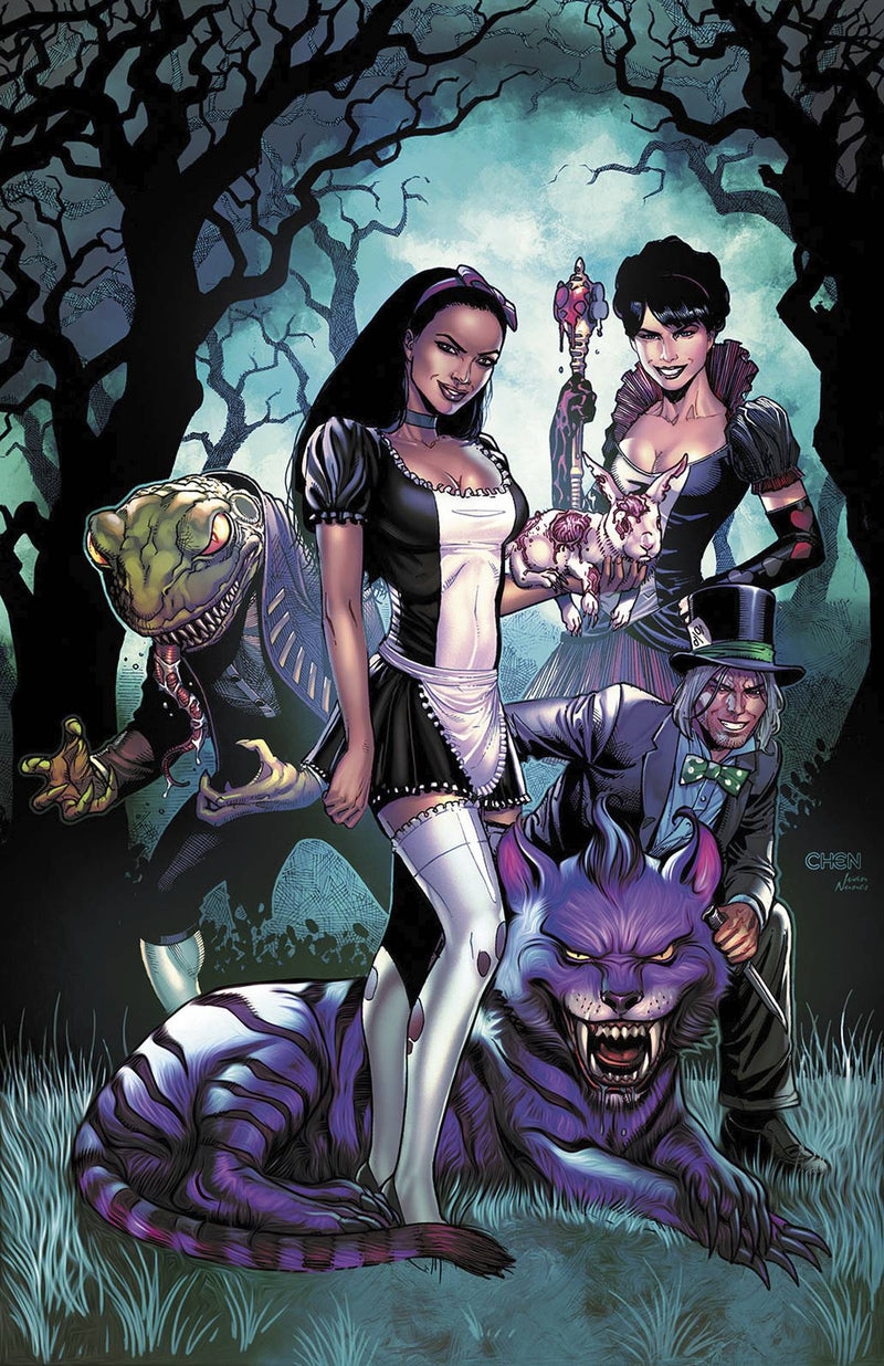 GFT WONDERLAND BIRTH OF MADNESS CVR B CHEN