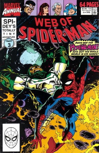 WEB OF SPIDER-MAN (1985) ANNUAL #6