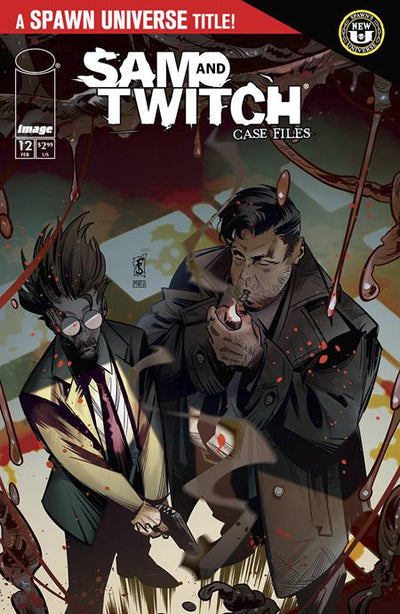 SAM AND TWITCH CASE FILES (2024) #12 CVR A FEDERICO SABBATINI