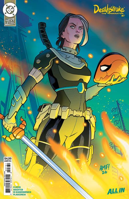 DEATHSTROKE THE TERMINATOR (2026) #7 CVR C TONY FLEECS CARD STOCK VAR