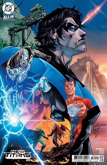 NEW TITANS (2023) #34 CVR D FICO OSSIO THINGS TO COME CARD STOCK VAR