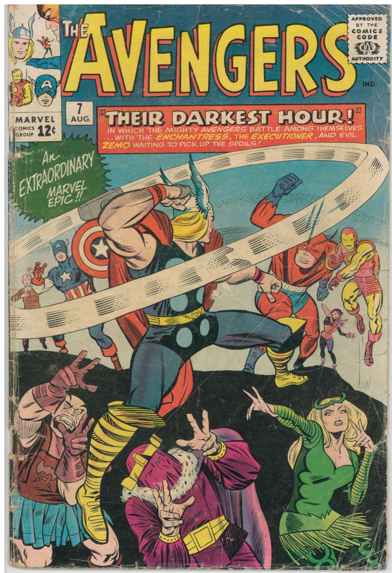 AVENGERS (1963) #7 (GD)