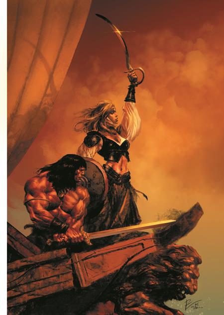CONAN THE BARBARIAN (2023) #33 CVR G ROBERTO DE LA TORRE VIRGIN CARDSTOCK VAR