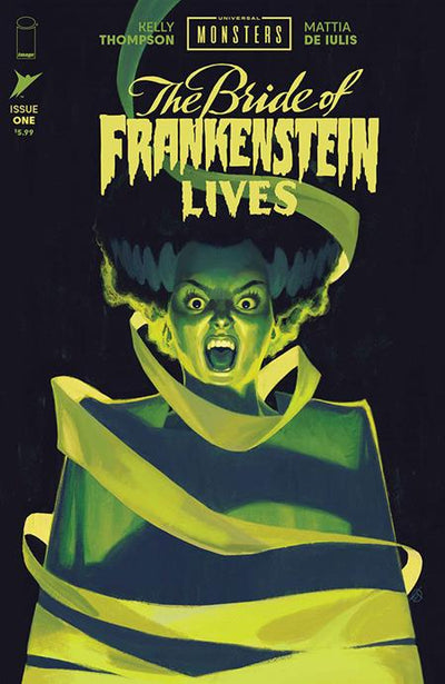 UNIVERSAL MONSTERS THE BRIDE OF FRANKENSTEIN LIVES (2026) #1 CVR H 100 COPY INCV DAVID TALASKI FOIL VAR