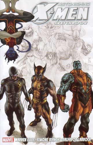 ASTONISHING X-MEN VOL 3 SKETCHBOOK