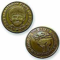 GAME OF THRONES HOUSE BARATHEON SET OF 20 GAMING COINS