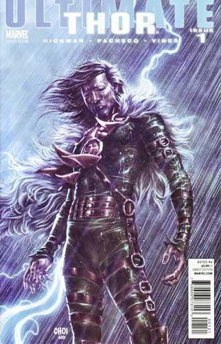 ULTIMATE COMICS THOR (2010) #1 20 COPY INCV CHOI VILLAIN VAR