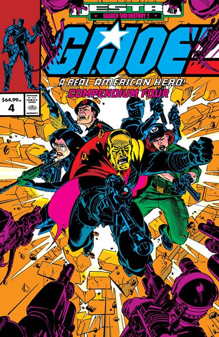 GI JOE A REAL AMERICAN HERO COMPENDIUM TP BOOK 04 DIRECT MARKET EXCLUSIVE MICHAEL GOLDEN VAR