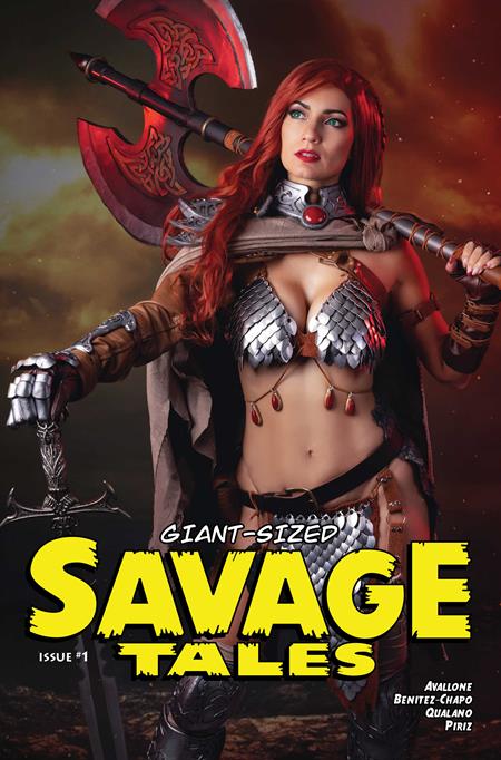 GIANT SIZED SAVAGE TALES (2026) #1 (ONE SHOT) CVR C IVY COSPLAY RED SONJA