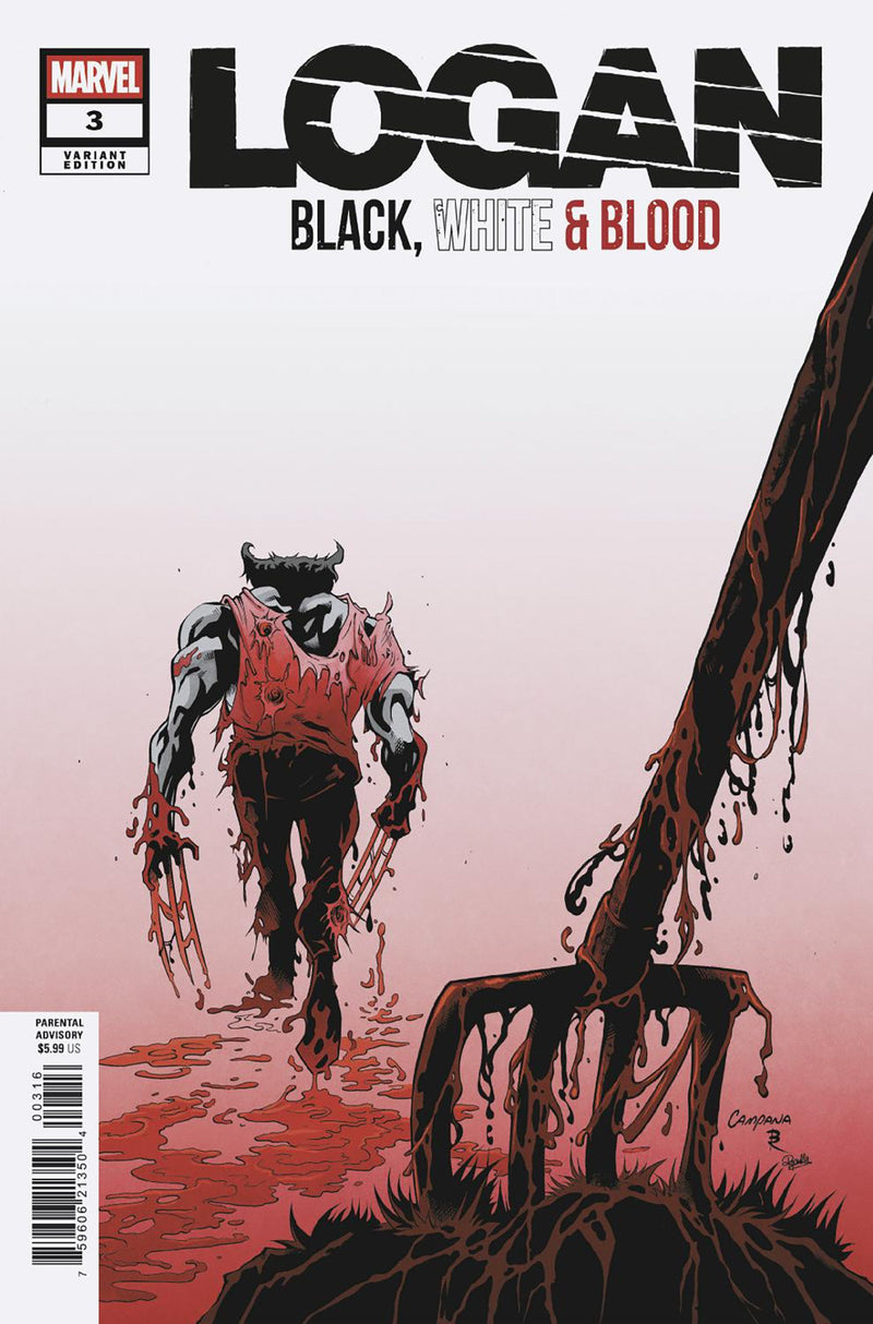 LOGAN BLACK WHITE & BLOOD (2026) #3 25 COPY INCV CHRIS CAMPANA VAR