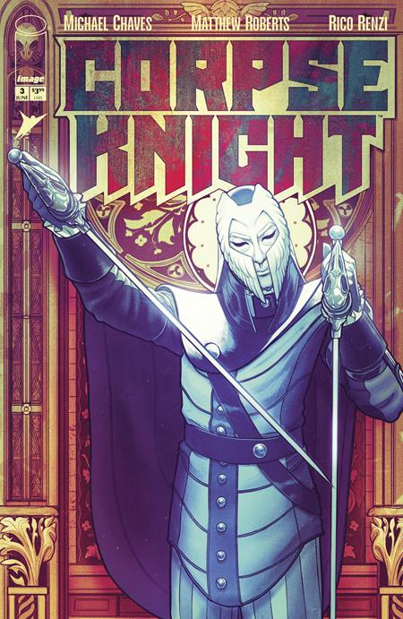 CORPSE KNIGHT (2026) #3 CVR D INC 1:25 NIMIT MALAVIA STAINED GLASS VAR