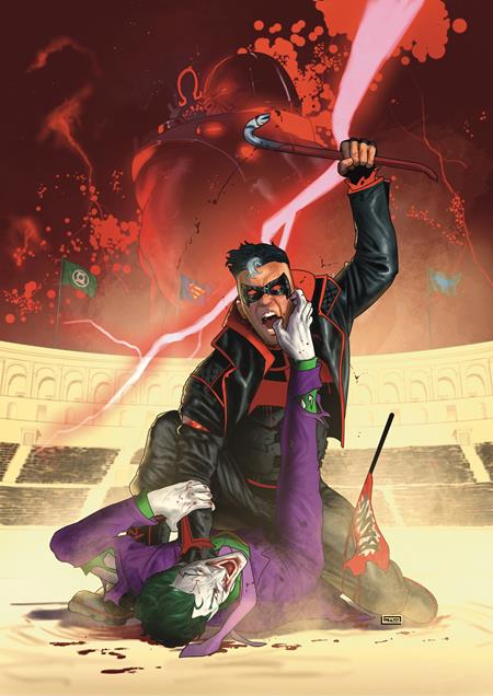 DC K.O. RED HOOD VS JOKER (2025) #1 (ONE SHOT) CVR E TAURIN CLARKE CARD STOCK VAR