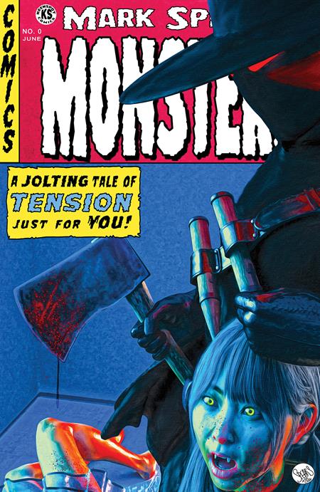 MARK SPEARS MONSTERS (2026) #0 DELUXE EDITION (ONE SHOT) CVR C MARK SPEARS CRIME SUSPEN STORIES 22 HOMAGE