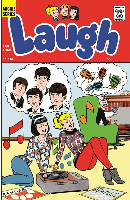 LAUGH (1946) #166 FACSIMILE EDITION (2026)CVR A HARRY LUCEY MARIO ACQUAVIVA